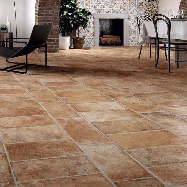 terracotta effect floors