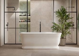 Mosaici per il bagno in gres porcellanato: texture, ritmo e dettagli di progetto